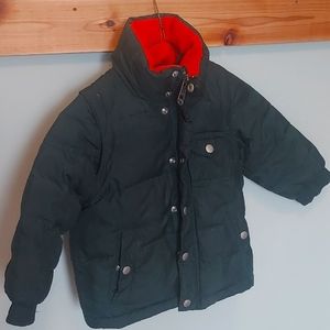 J Crew Crewcuts, WARM Boys Puffer  Winter Jacket, Size Small (2T-3T)